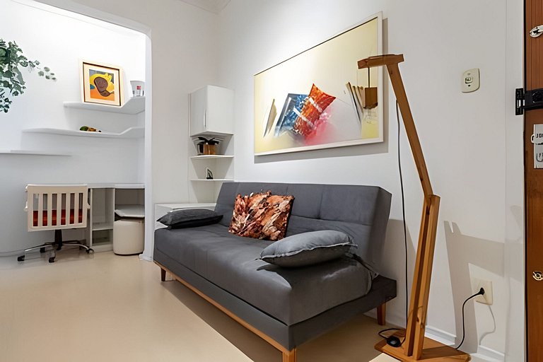 Apartamento perfeito ao lado da praia