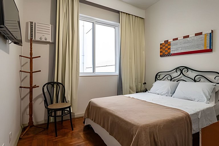 2 quartos em Copacabana para famílias e casais