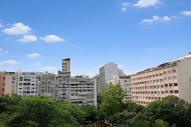 Studio ideal para dois entre Copacabana e Ipanema