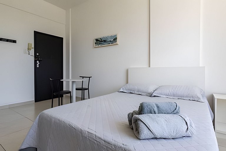 Studio ideal para dois entre Copacabana e Ipanema