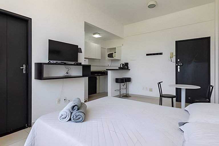 Studio ideal para dois entre Copacabana e Ipanema