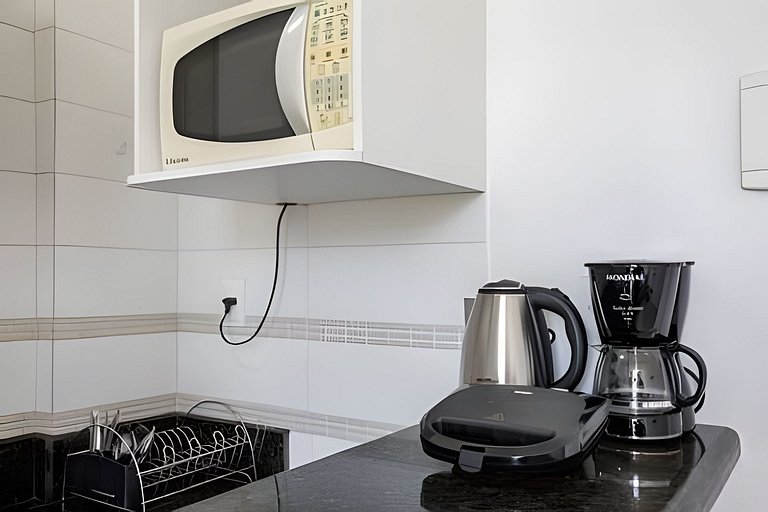 Studio ideal para dois entre Copacabana e Ipanema
