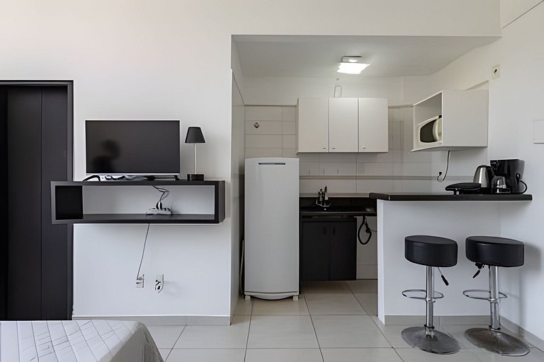 Studio ideal para dois entre Copacabana e Ipanema