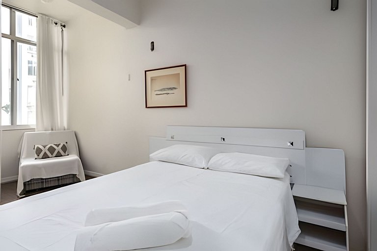 Apartamento família 2 quartos Copacabana 5 pessoas