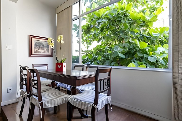 Apartamento família 2 quartos Copacabana 5 pessoas