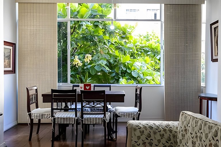 Apartamento família 2 quartos Copacabana 5 pessoas