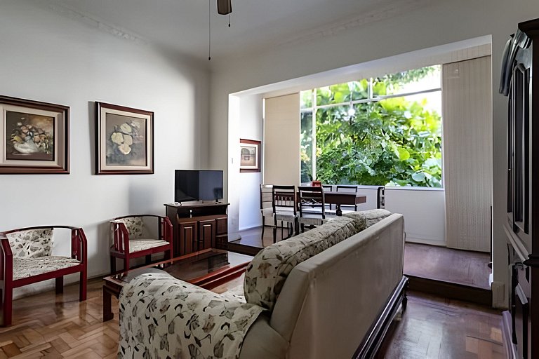 Apartamento família 2 quartos Copacabana 5 pessoas