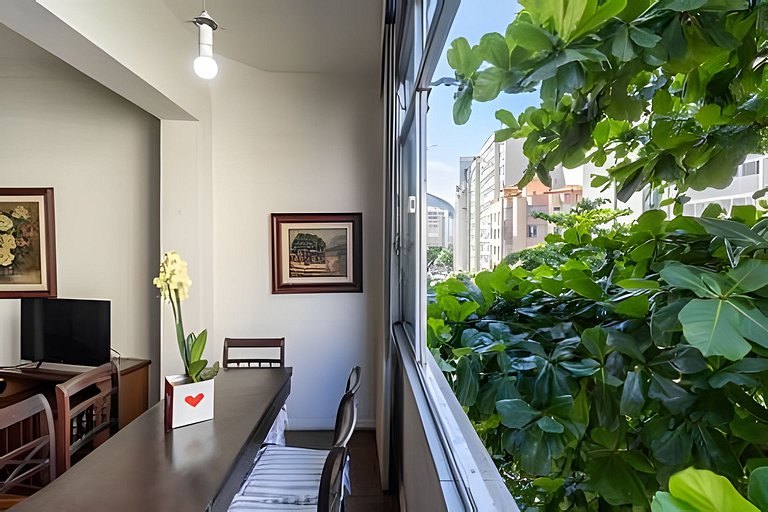 Apartamento família 2 quartos Copacabana 5 pessoas