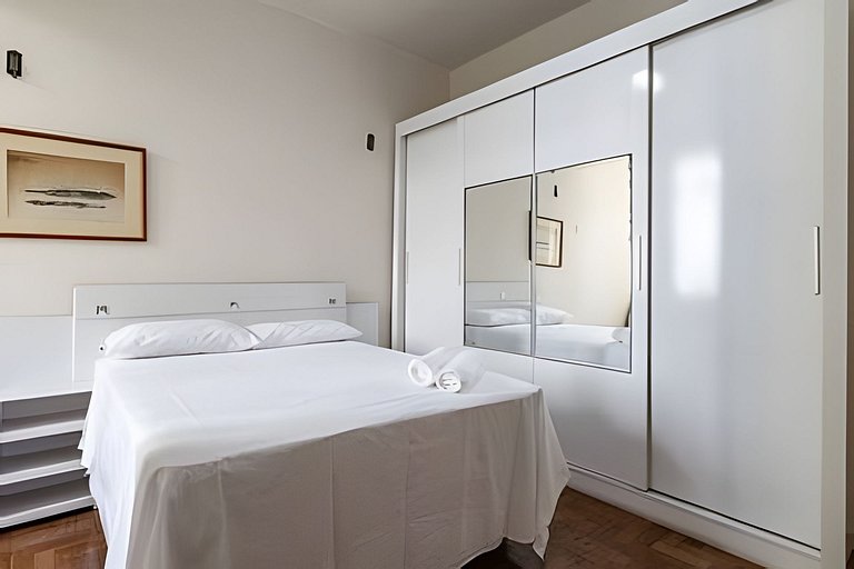 Apartamento família 2 quartos Copacabana 5 pessoas