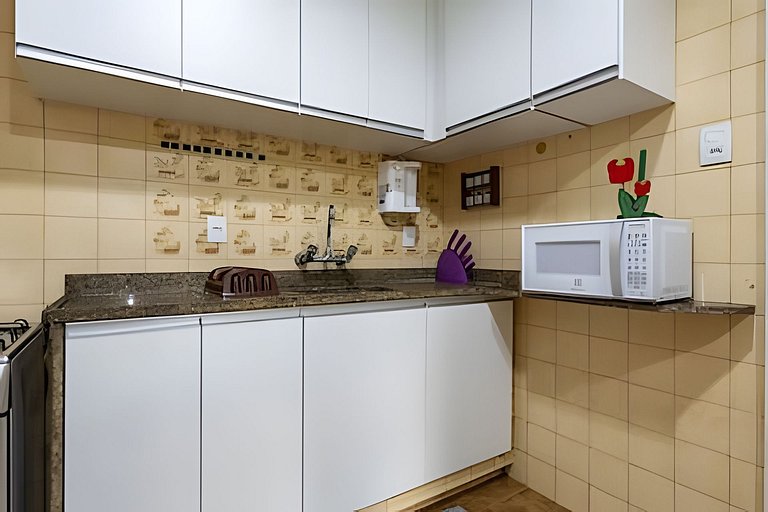Apartamento família 2 quartos Copacabana 5 pessoas