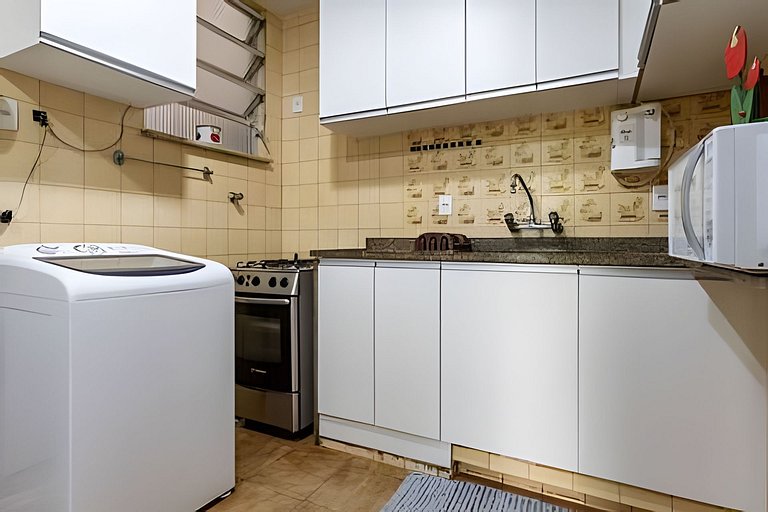 Apartamento família 2 quartos Copacabana 5 pessoas