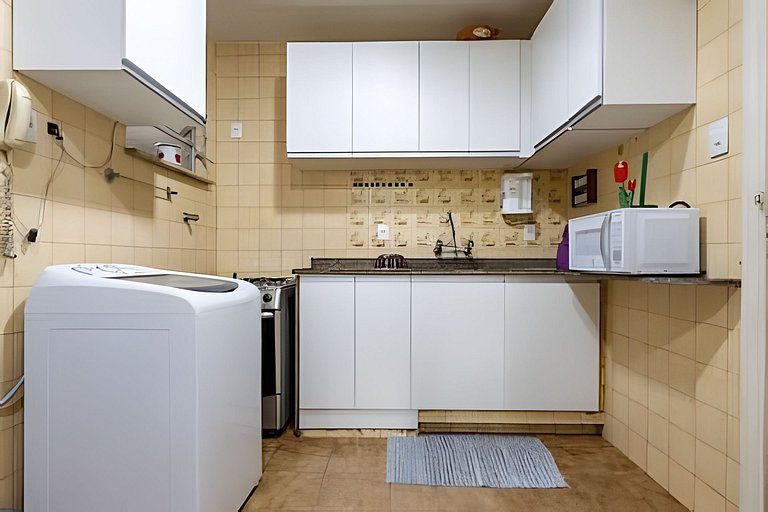Apartamento família 2 quartos Copacabana 5 pessoas