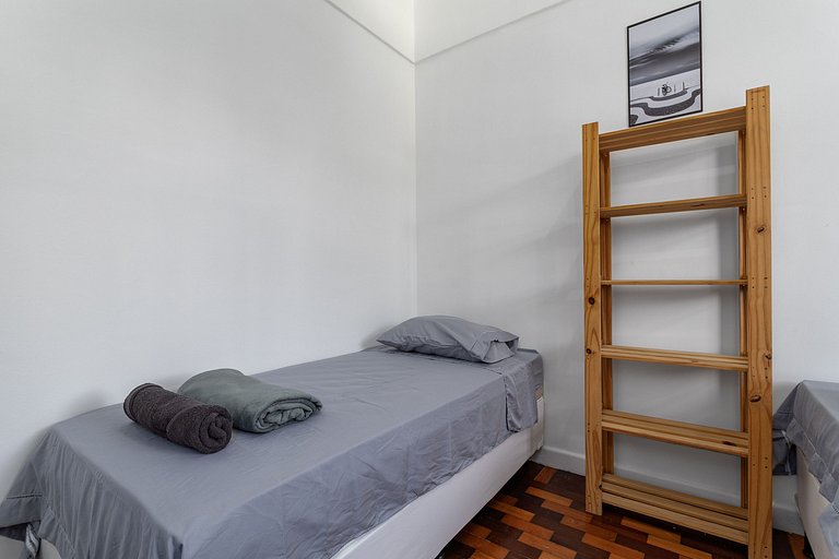 3 quartos ideal para família e grupo em Ipanema