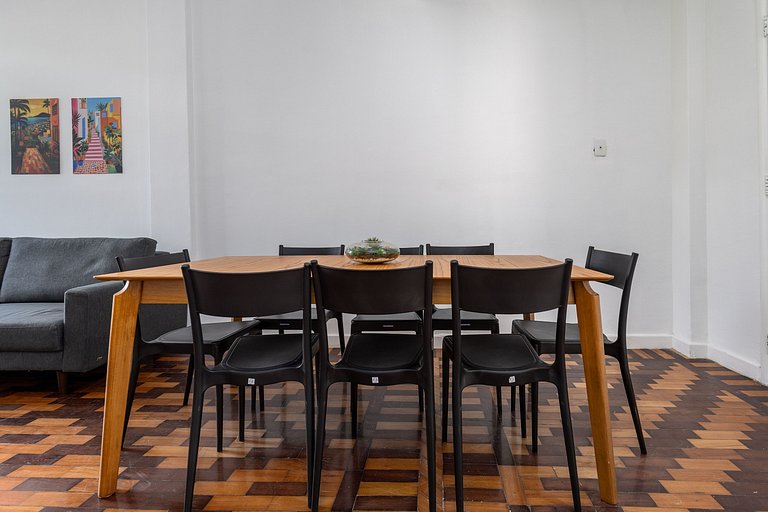3 quartos ideal para família e grupo em Ipanema