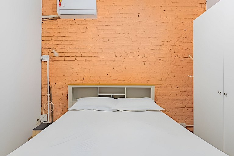 Apartamento Aconchegante em Ipanema •Quarto e Sala