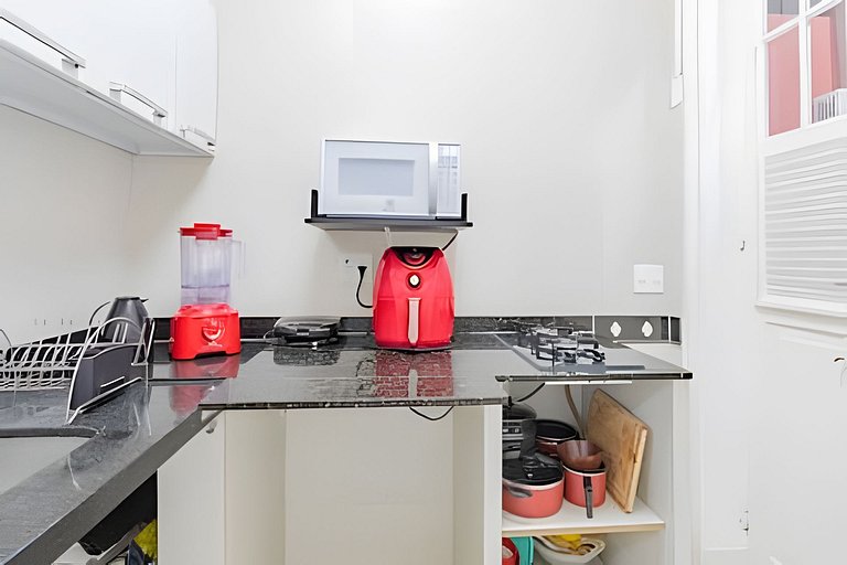 Apartamento Aconchegante em Ipanema •Quarto e Sala