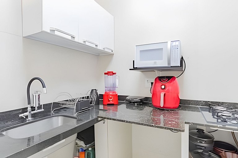 Apartamento Aconchegante em Ipanema •Quarto e Sala