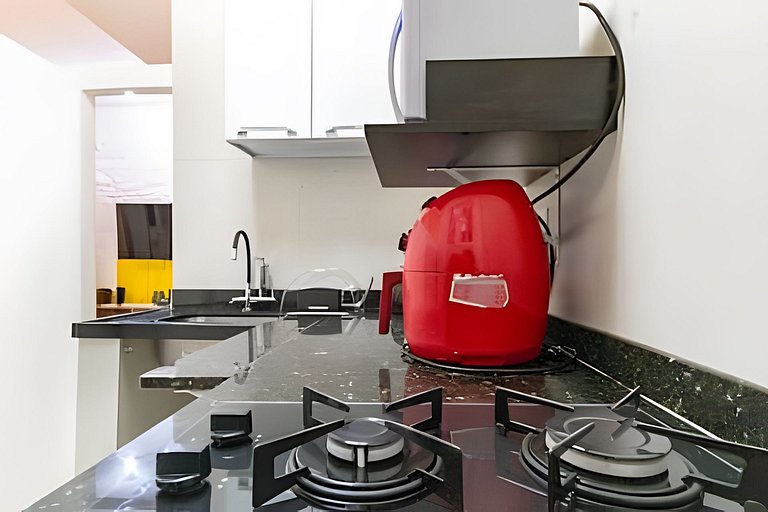 Apartamento Aconchegante em Ipanema •Quarto e Sala