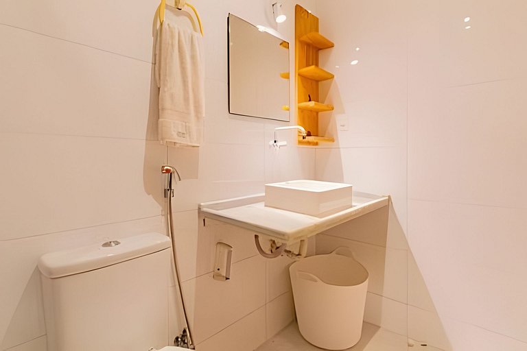Apartamento Aconchegante em Ipanema •Quarto e Sala