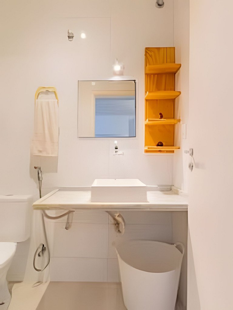 Apartamento Aconchegante em Ipanema •Quarto e Sala