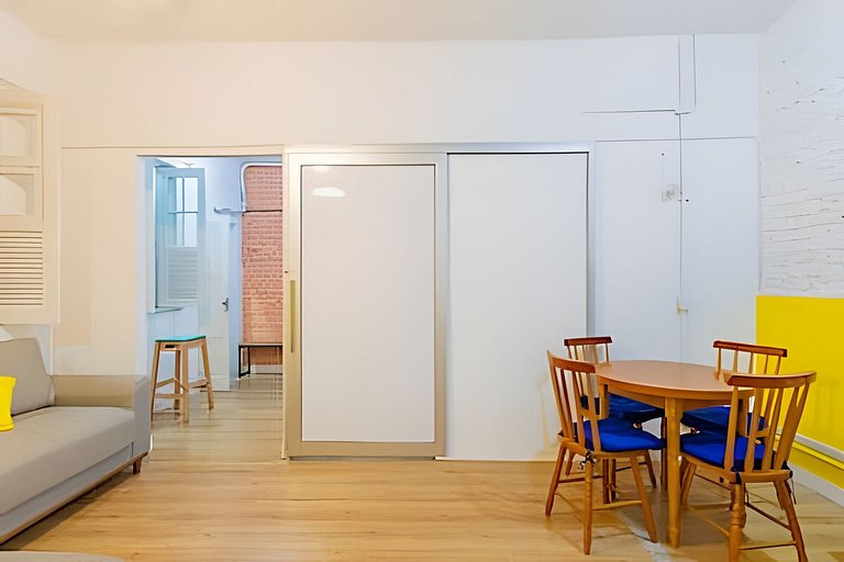 Apartamento Aconchegante em Ipanema •Quarto e Sala