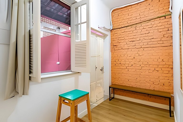 Apartamento Aconchegante em Ipanema •Quarto e Sala