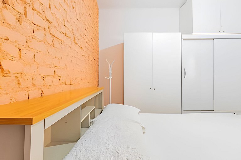 Apartamento Aconchegante em Ipanema •Quarto e Sala