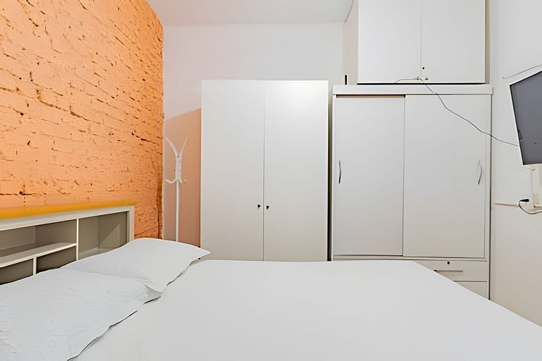 Apartamento Aconchegante em Ipanema •Quarto e Sala
