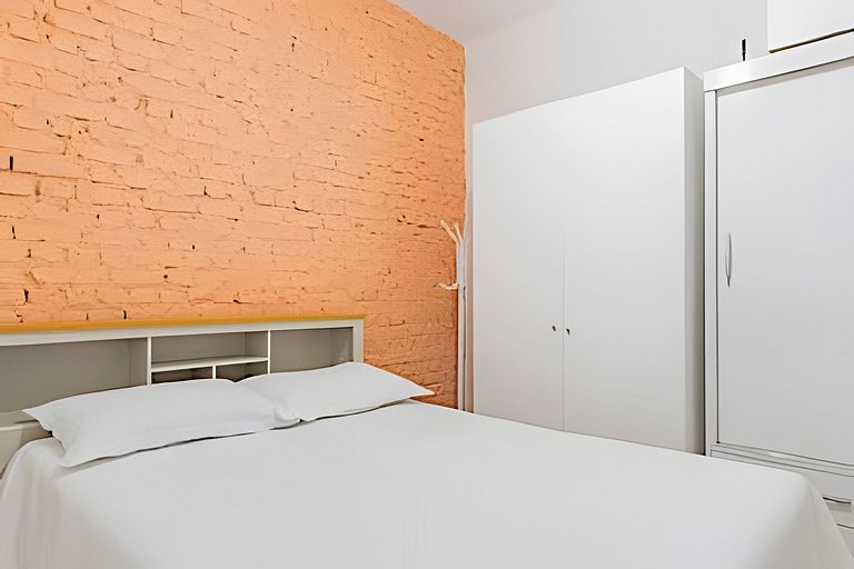 Apartamento Aconchegante em Ipanema •Quarto e Sala