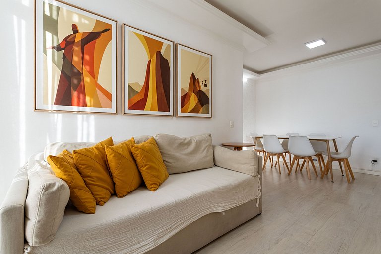Belíssimo apartamento Barra 2Qts