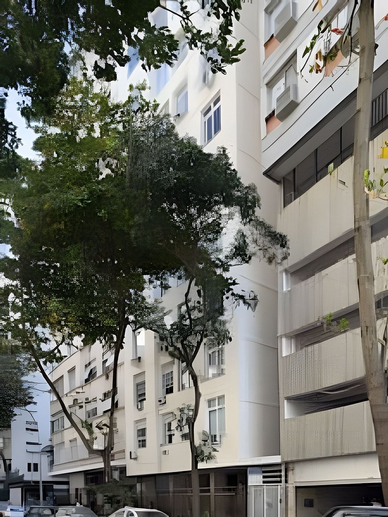 Quarto e Sala confortável a Passos da Praia I Leme