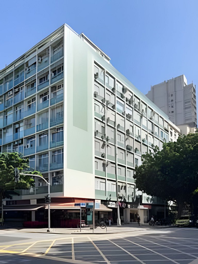 Estúdio novo e confortável no coração de Ipanema